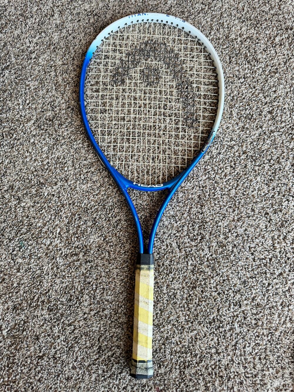 HEAD Ti. Conquest Tennis Racquet Grip 4 3/8 (L3) Nano Titanium Technology